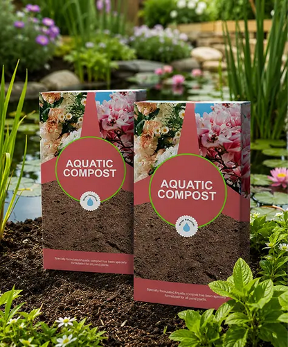20L Aquatic Compost – Nutrient-Rich Blend with Loam & Grit for Water Plants