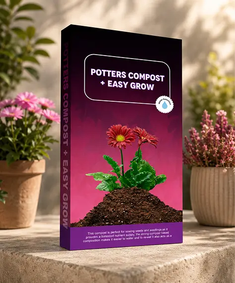 50L Easy Grow Seed & Potting Compost – Nutrient Balanced Soil for Strong Root Development
