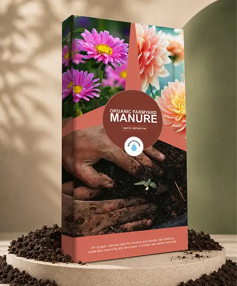 40L Organic Farmyard Manure – Natural Soil Conditioner for Healthy Plant Growth