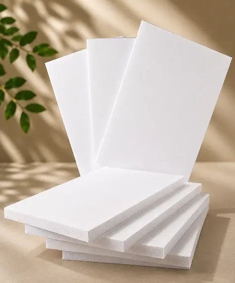 600mm x 400mm x 25mm White Expanded Polystyrene Foam Sheets – Rigid Insulation & Protective Packing Panels