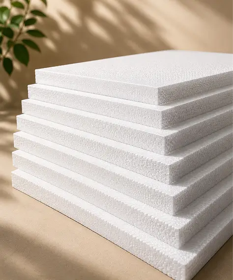 600mm x 400mm x 25mm White Expanded Polystyrene Foam Sheets – Rigid Insulation & Protective Packing Panels