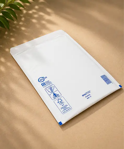 Arofol White Bubble-Lined Padded Envelopes – Secure Mailing & Shipping Packaging