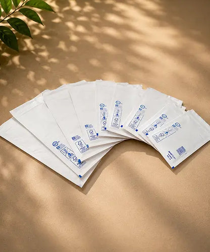Arofol White Bubble-Lined Padded Envelopes – Secure Mailing & Shipping Packaging