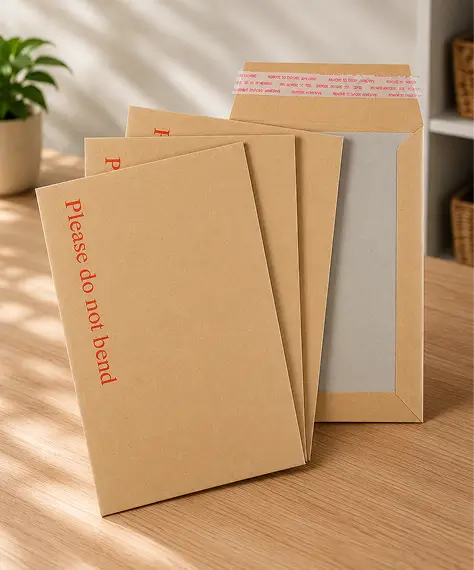 Strong C5 Manilla Board-Backed Envelopes – Durable Brown Postal Mailers