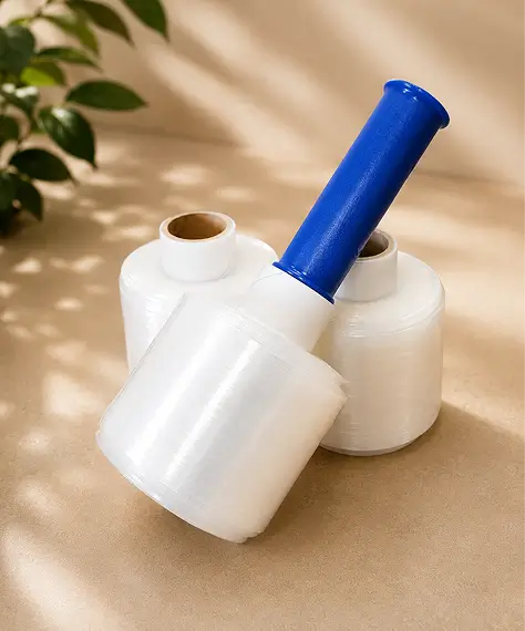 Strong Plastic Cling Film Rolls – Protective Pallet Shrink Wrap for Secure Packaging