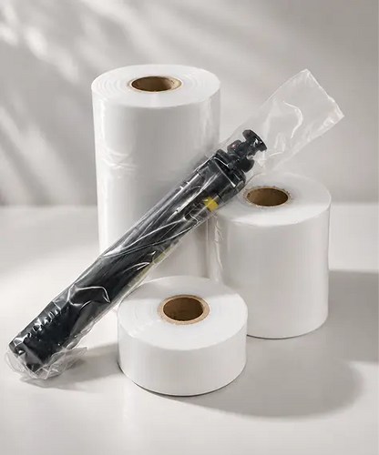 500 Gauge Clear Layflat Tubing – High Strength Protective Polythene Packaging Roll