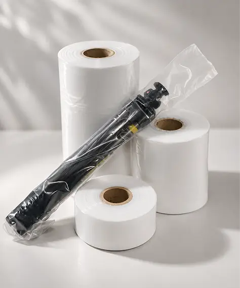 500 Gauge Clear Layflat Tubing – High Strength Protective Polythene Packaging Roll