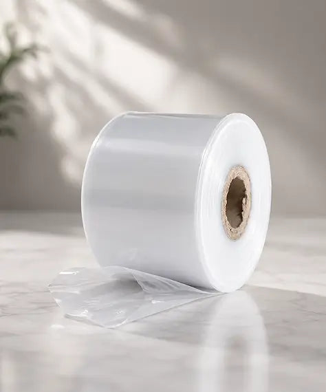 250 Gauge Clear Layflat Tubing – High Strength Protective Polythene Packaging Roll