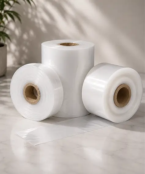 500 Gauge Clear Layflat Tubing – High Strength Protective Polythene Packaging Roll