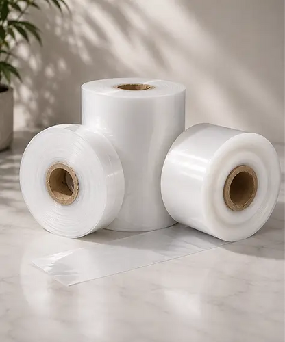 500 Gauge Clear Layflat Tubing – High Strength Protective Polythene Packaging Roll