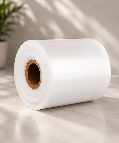 500 Gauge Clear Layflat Tubing – High Strength Protective Polythene Packaging Roll