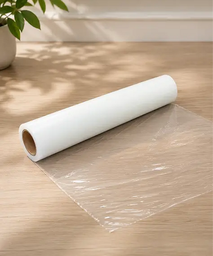 Carpet Protection Film Rolls – Strong Self-Adhesive Floor Protector for Carpets, Rugs & Floors