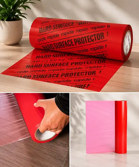 Non-Slip Hard Floor & Surface Dust Sheet Cover – Ideal for DIY, Painting & Decorating