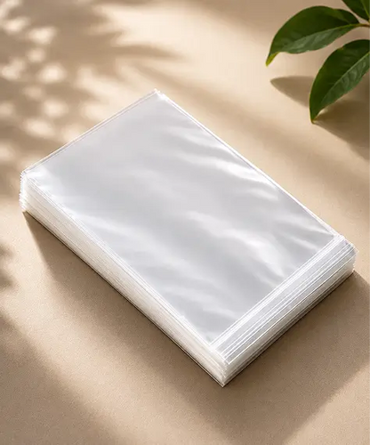 4 x 5.5" Clear Grip Seal Bags – Interlocking Polythene Resealable Storage Bags