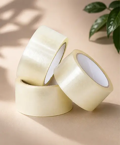 Clear, Brown & Fragile Printed Packaging Tapes – 50mm x 66m Strong Adhesive Parcel Sealing Rolls