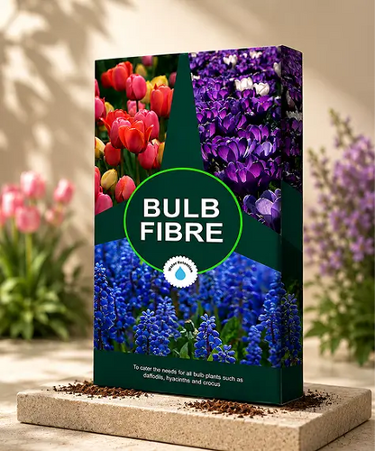 20L Bulb Fibre Compost – Ideal for Tulips, Daffodils, Hyacinths & Crocus with Enhanced Moisture Retention