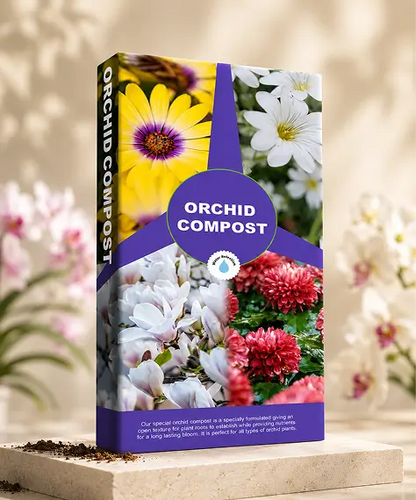 10L Orchid Potting Compost Mix – Special Blend for Strong Roots, Long Blooming & Moisture Retention