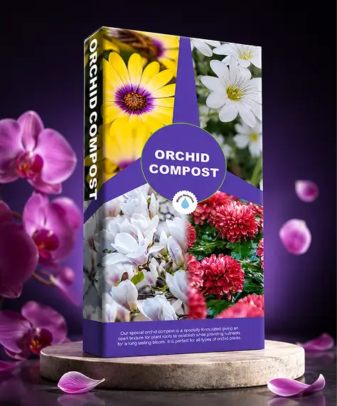 10L Orchid Potting Compost Mix – Special Blend for Strong Roots, Long Blooming & Moisture Retention
