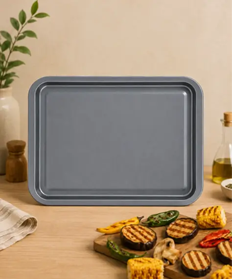 Mini Non-Stick Air Fryer Trays for Easy Baking & Roasting