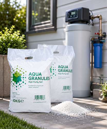 Easy-to-Use 10kg Granular Water Softener Salt for Limescale Prevention