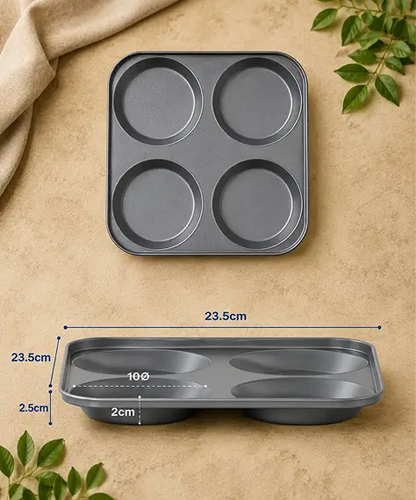 4 Cup Giant Non-Stick Yorkshire Pudding Tray