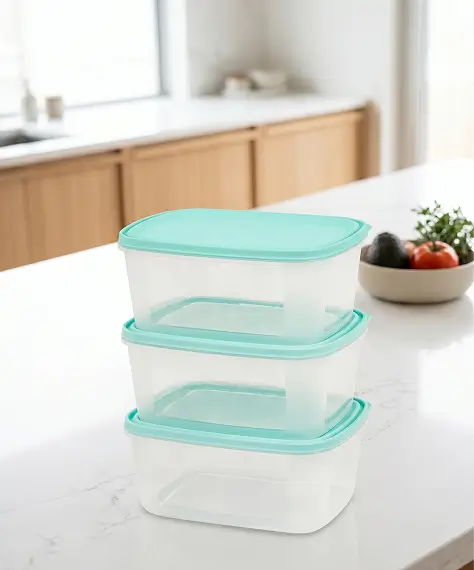 BPA-Free Food Storage Container Boxes with Secure Airtight Lids