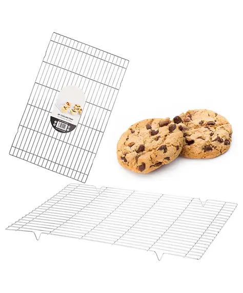 18" Extra Large Chrome Cooling Rack for Cakes & Cookies