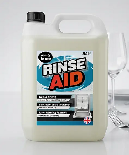 5L Dishwasher Cleaner & Rinse Aid for Sparkling Dishes and Glassware