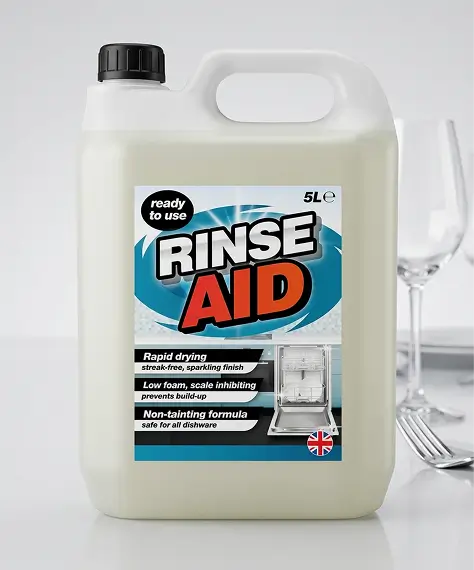 5L Dishwasher Cleaner & Rinse Aid for Sparkling Dishes and Glassware