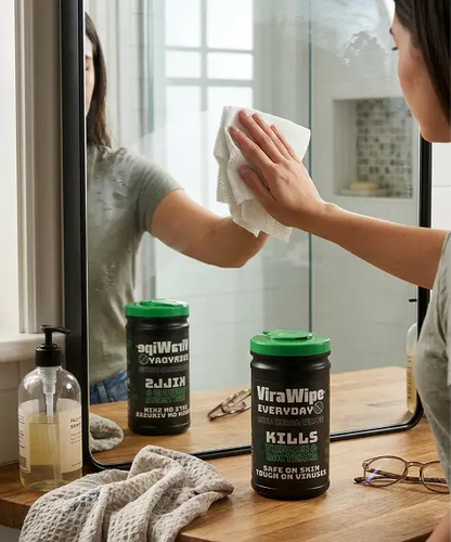 Extra Large Cleaning & Disinfectant Wipes for Hands and Surfaces