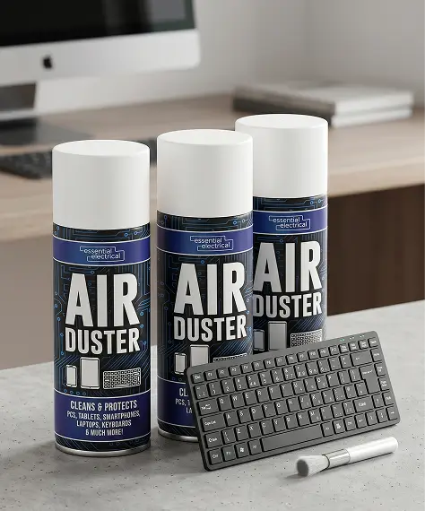 Electronic Air Duster Spray 400ml – Safe Cleaning for Laptops, Keyboards & Screens