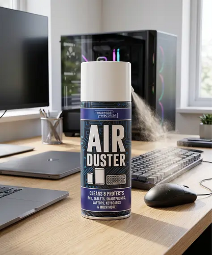 Electronic Air Duster Spray 400ml – Safe Cleaning for Laptops, Keyboards & Screens