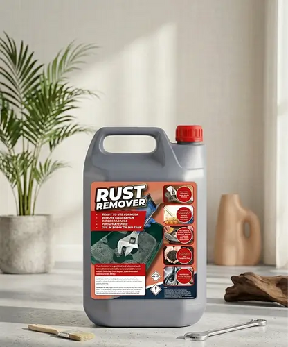 5L Heavy Duty Liquid Rust Remover for Iron, Steel, Copper, Aluminium & Stainless Steel