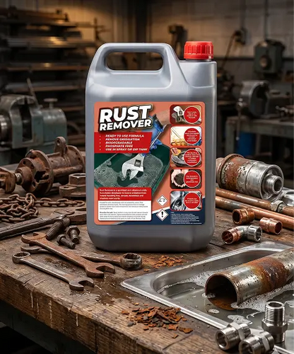 5L Heavy Duty Liquid Rust Remover for Iron, Steel, Copper, Aluminium & Stainless Steel