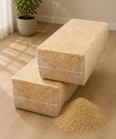 20kg Sawdust Bale Wood Shavings – Ideal Animal & Pet Bedding Material