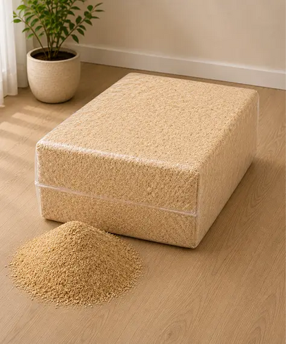20kg Sawdust Bale Wood Shavings – Ideal Animal & Pet Bedding Material