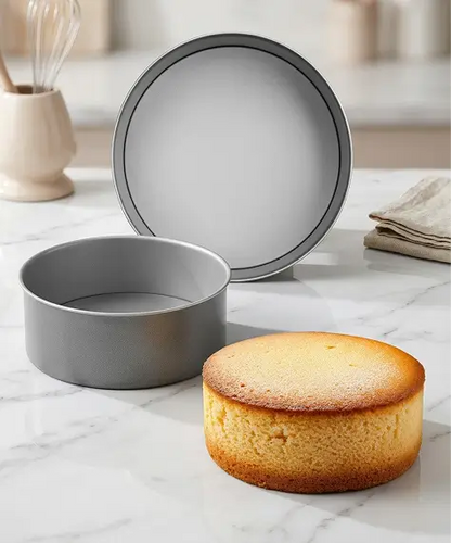 23cm Non-Stick Deep Cake Tin with Loose Base – Oven Safe Baking Pan