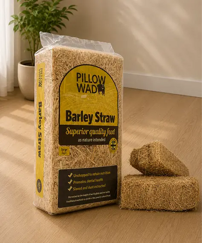 Un-Chopped Soft Barley Straw Bedding for Chickens, Rabbits & Tortoises