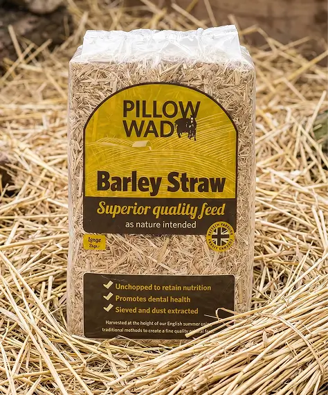 Un-Chopped Soft Barley Straw Bedding for Chickens, Rabbits & Tortoises