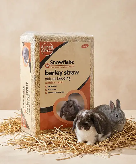 Natural Soft Flake Barley Straw – Super Compressed Animal & Pet Bedding Material
