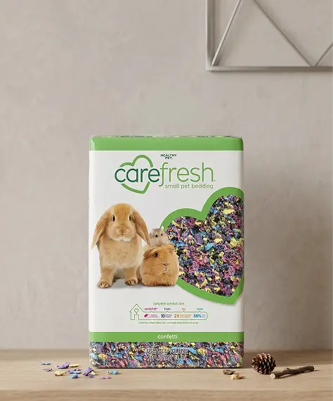 10 Litre Dust-Free Natural Paper Pet Bedding – Odour Control Confetti, Sea Glass & Tutti Frutti