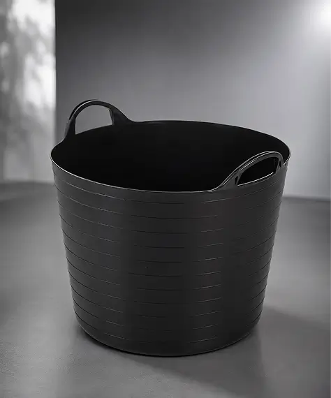 Durable 40 Litre Flexi Storage Tub – Multi-Purpose Rubble Container with Handles