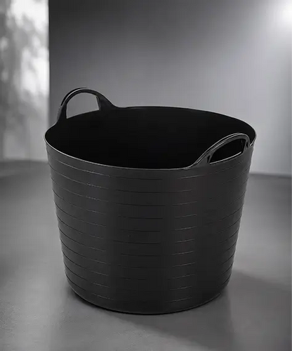 Durable 40 Litre Flexi Storage Tub – Multi-Purpose Rubble Container with Handles