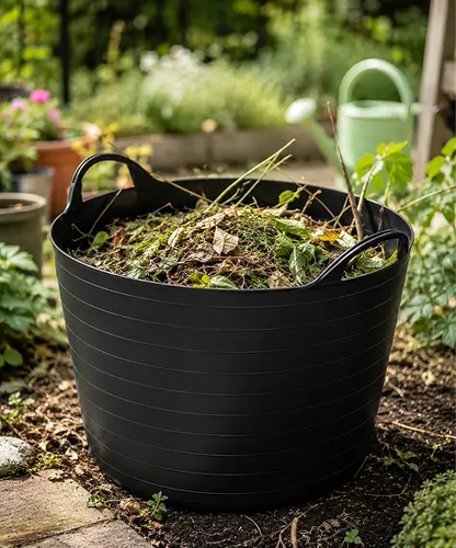 Durable 40 Litre Flexi Storage Tub – Multi-Purpose Rubble Container with Handles