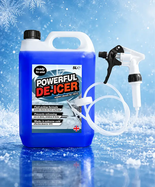 5 Litre All-Weather De-Icing Fluid – Fast-Acting Ready-to-Use Solution with Easy Trigger Application