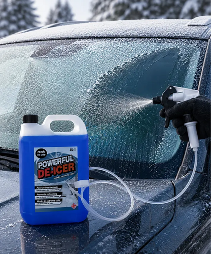 5 Litre All-Weather De-Icing Fluid – Fast-Acting Ready-to-Use Solution with Easy Trigger Application