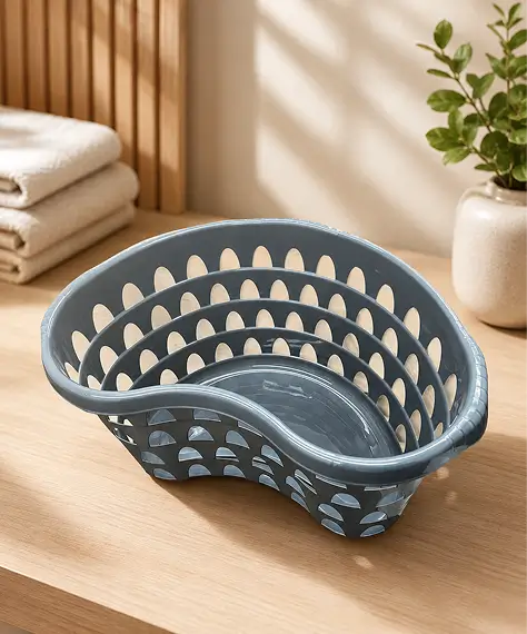 60L Hipster Laundry Basket – Storage Bin for Laundry & Bedroom