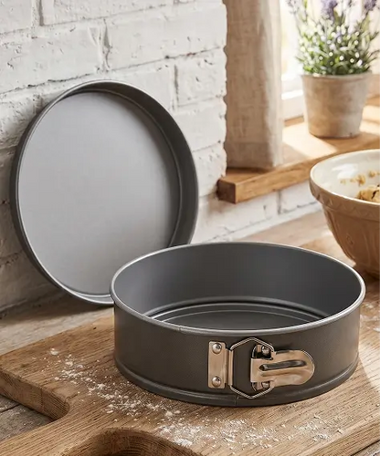 9 Inch Round Non-Stick Springform Cake Pan – 22cm Baking Tin for Cakes, Pies & Cheesecakes