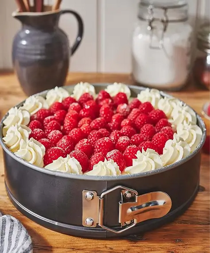 9 Inch Round Non-Stick Springform Cake Pan – 22cm Baking Tin for Cakes, Pies & Cheesecakes
