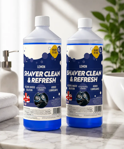 1L Clean & Renew Shaver Cleaning Refill – Removes Hair Residue & Skin Build-Up